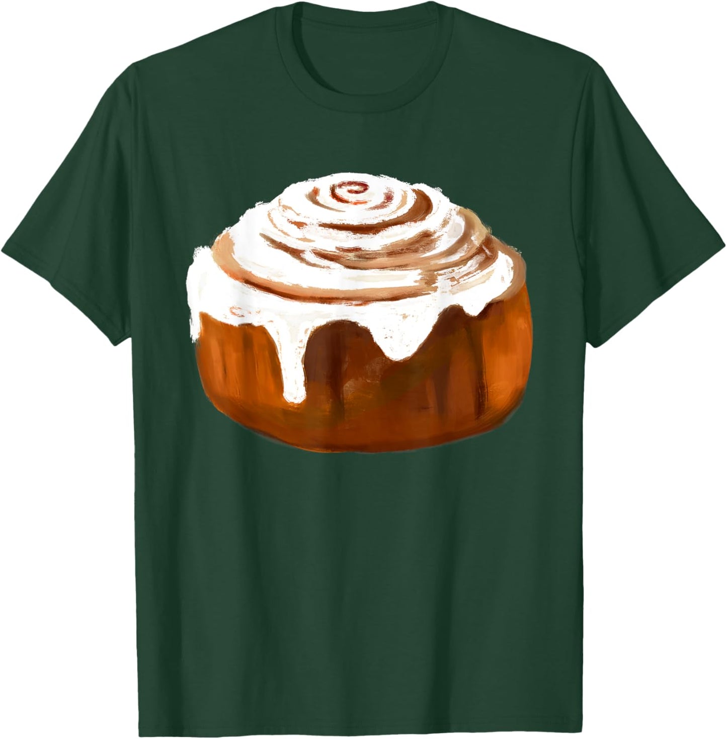 Cinnamon Roll Costume Halloween Bread Cosplay Food Costume T-Shirt - T-Shirt | Forest
