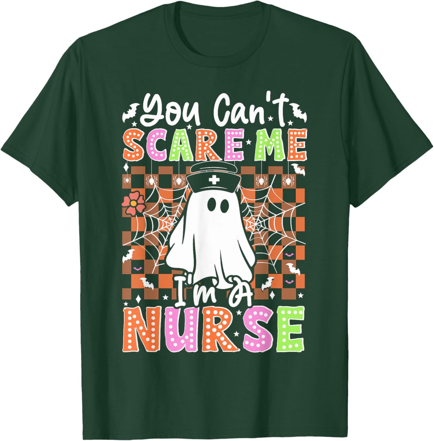 Night Halloween Boo Crew Nurse Halloween For Nurses RN T-Shirt - T-Shirt | Forest