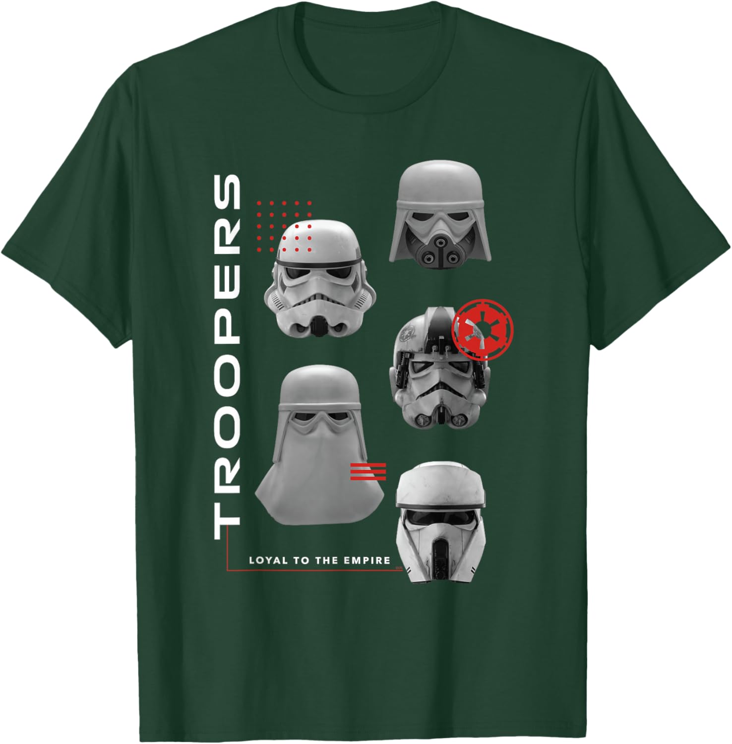 Star Wars: The Mandalorian and Grogu Loyal Imperial Troopers T-Shirt - T-Shirt | Forest