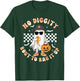 No Diggity Bout To Bag It Up Retro Halloween Ghost Toddler T-Shirt - T-Shirt | Forest