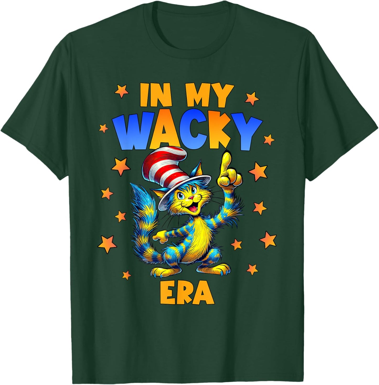 In My Wacky Era Men Women Kids T-Shirt - T-Shirt | Forest