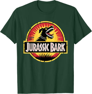 Jurassic Bark Dog Lover Funny Parody T-Shirt - T-Shirt | Forest