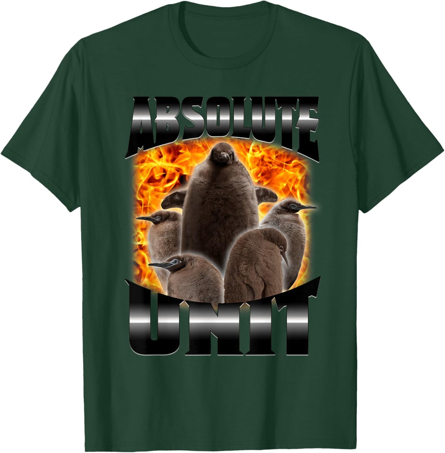 Cute Pesto Baby Penguin Funny Absolute Unit Bootleg Rap Fire T-Shirt - T-Shirt | Forest