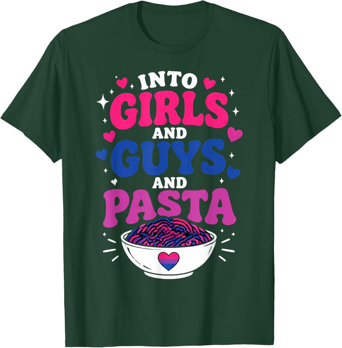 Funny Bisexual Bi Pride T-Shirt - T-Shirt | Forest
