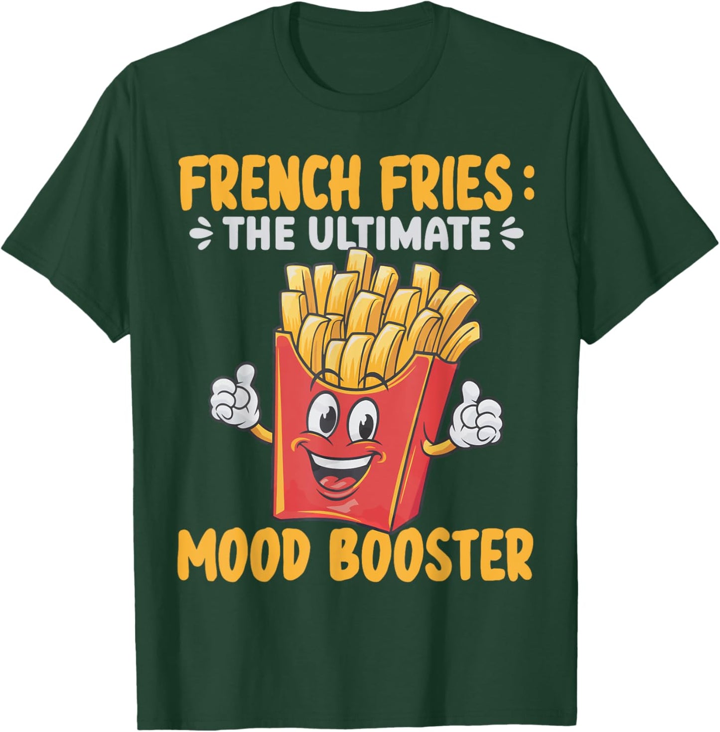 French Fries Art Women Fast Food Lover French Fry T-Shirt - T-Shirt | Forest