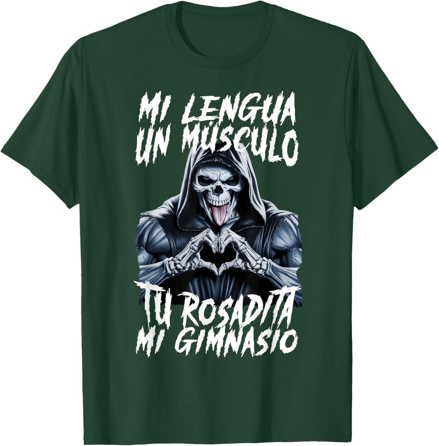 Mi lengua un musculo. Rosadita gimnasio T-Shirt - T-Shirt | Forest