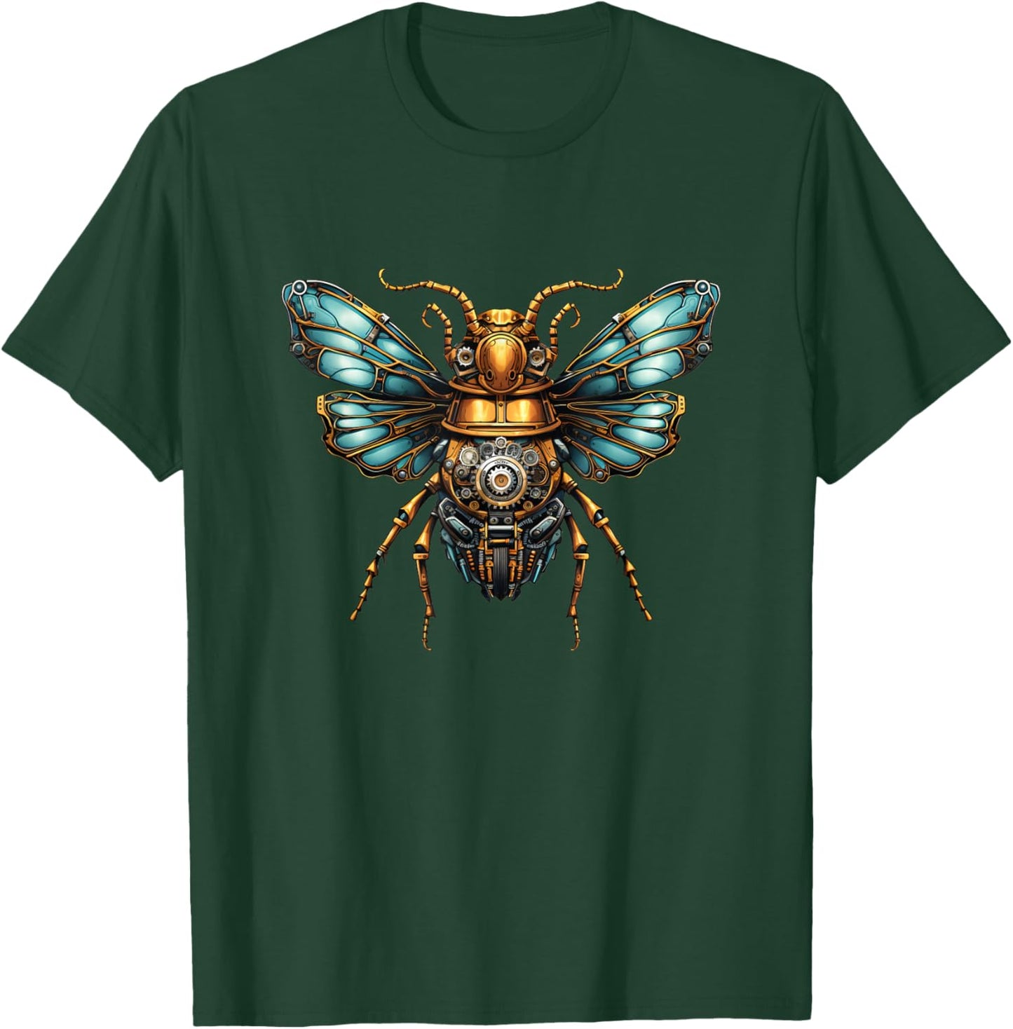 Bug Steam Punk Insect Art Steampunk Bug T-Shirt - T-Shirt | Forest