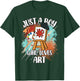 Just A Boy Who Loves Art Painting Funny Artist Kids T-Shirt - T-Shirt | Forest