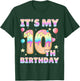 It's My 10th Birthday Ice Cream 10 Years Old Boys Girls T-Shirt - T-Shirt | Forest
