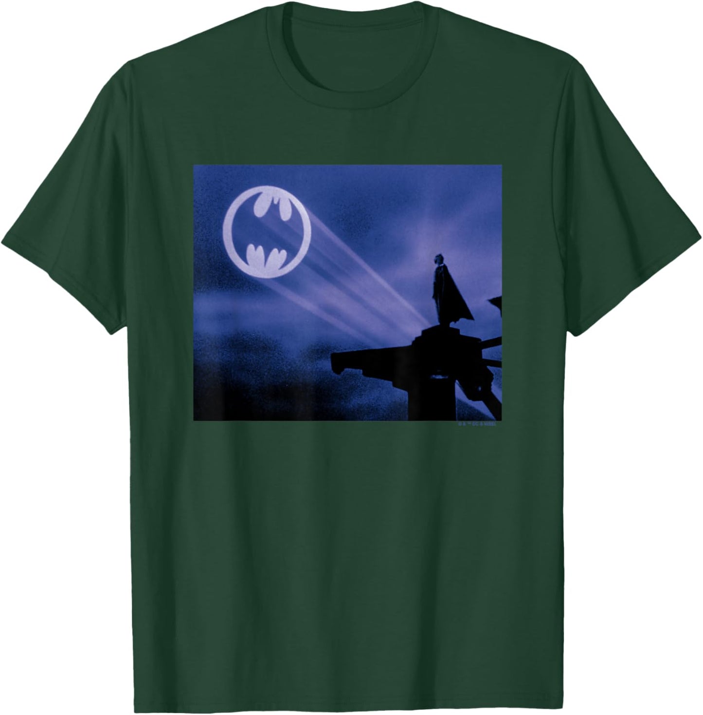 Batman 1989 Bat Signal T-Shirt - T-Shirt | Forest