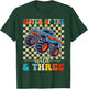 3rd Birthday Monster Truck Young Wild and Three 3 Year Old T-Shirt - T-Shirt | Forest