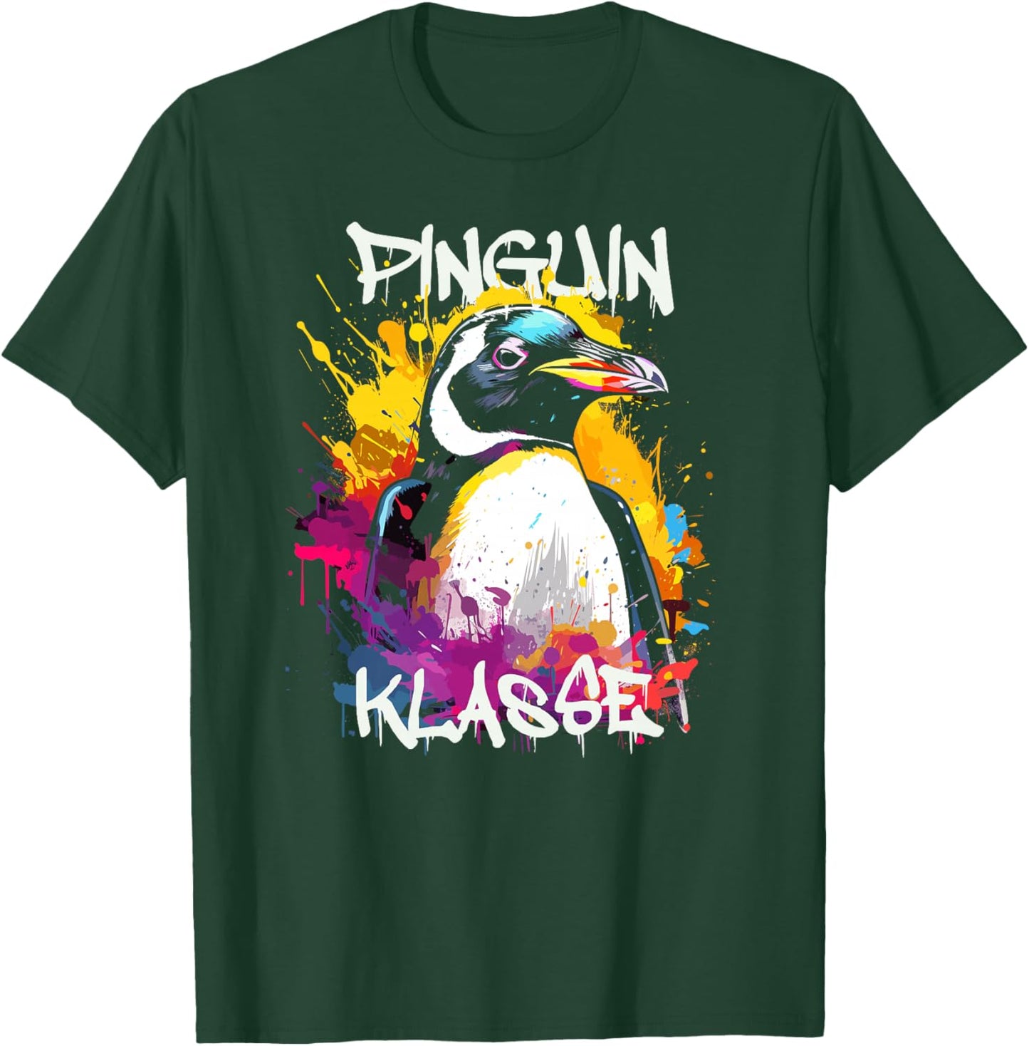 Cooler Pinguin für Pinguinklasse Grundschule, Klassentier Premium T-Shirt - T-Shirt | Forest