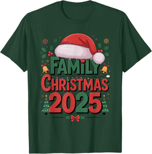 Family Christmas 2025 Matching Group T-Shirt - T-Shirt | Forest