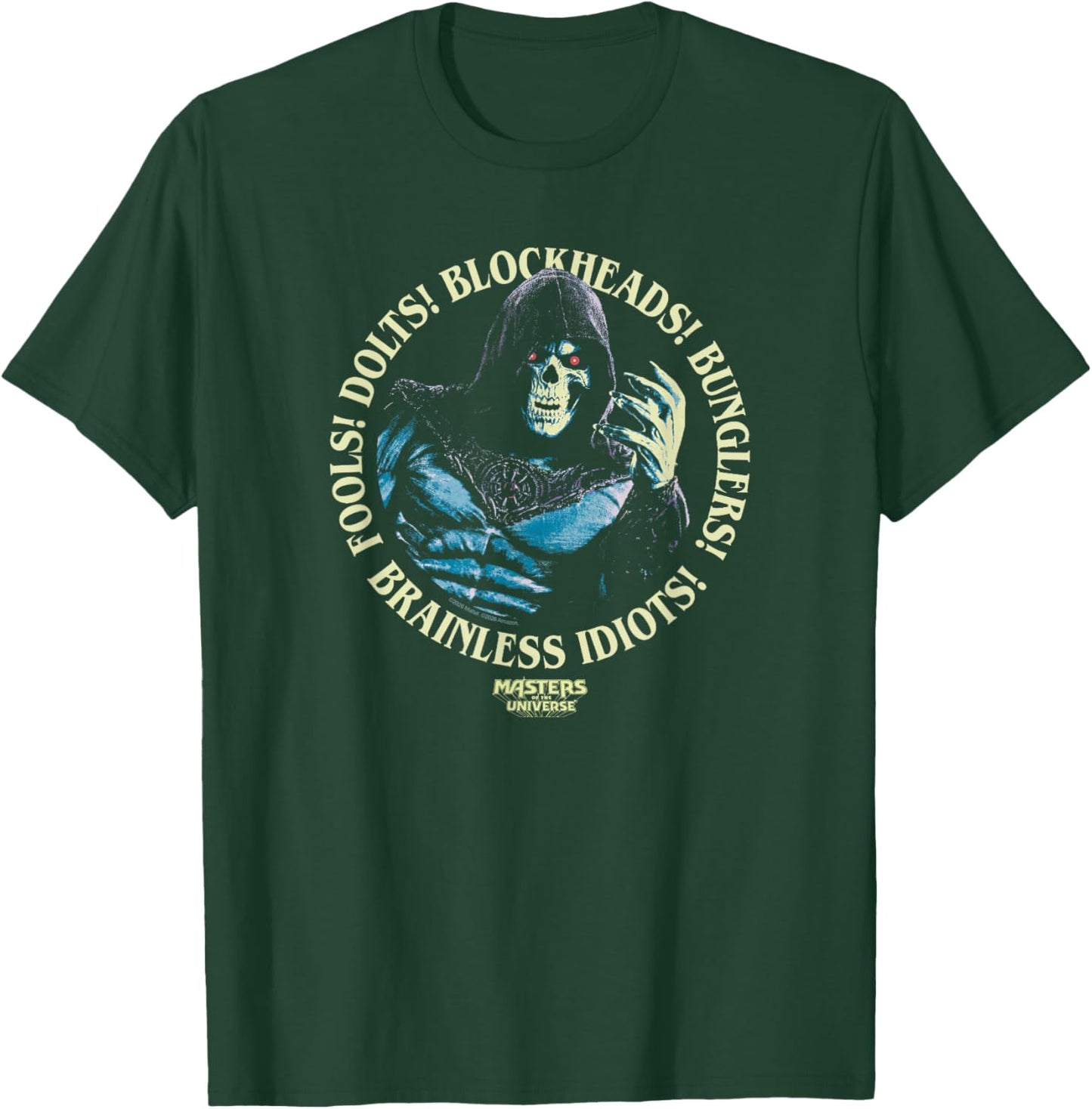 Masters of The Universe: Skeletor Fools! Gehirnlose Idioten! T-Shirt - T-Shirt | Forest