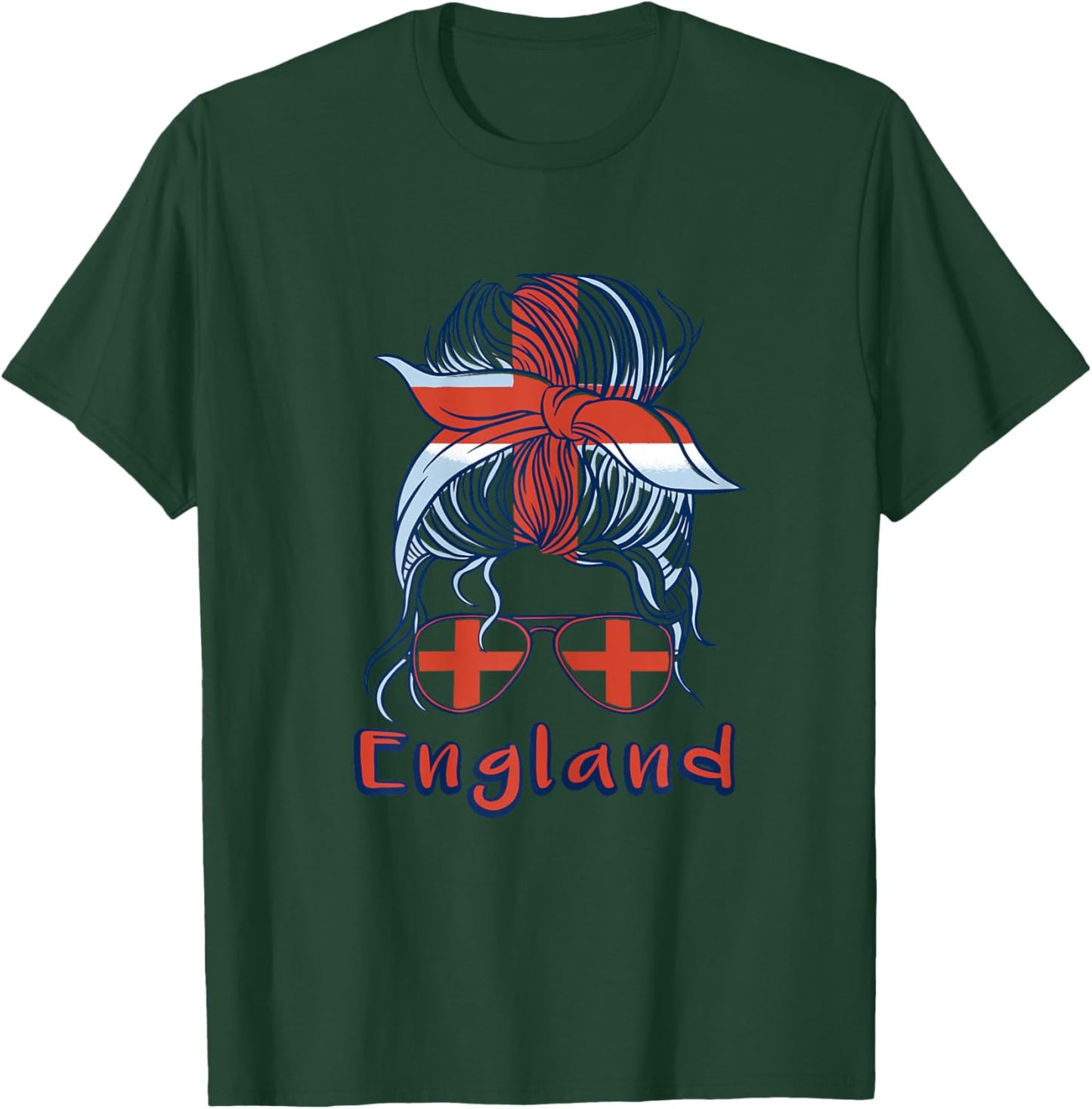 England, Englisch, Mädchen, Damen T-Shirt - T-Shirt | Forest