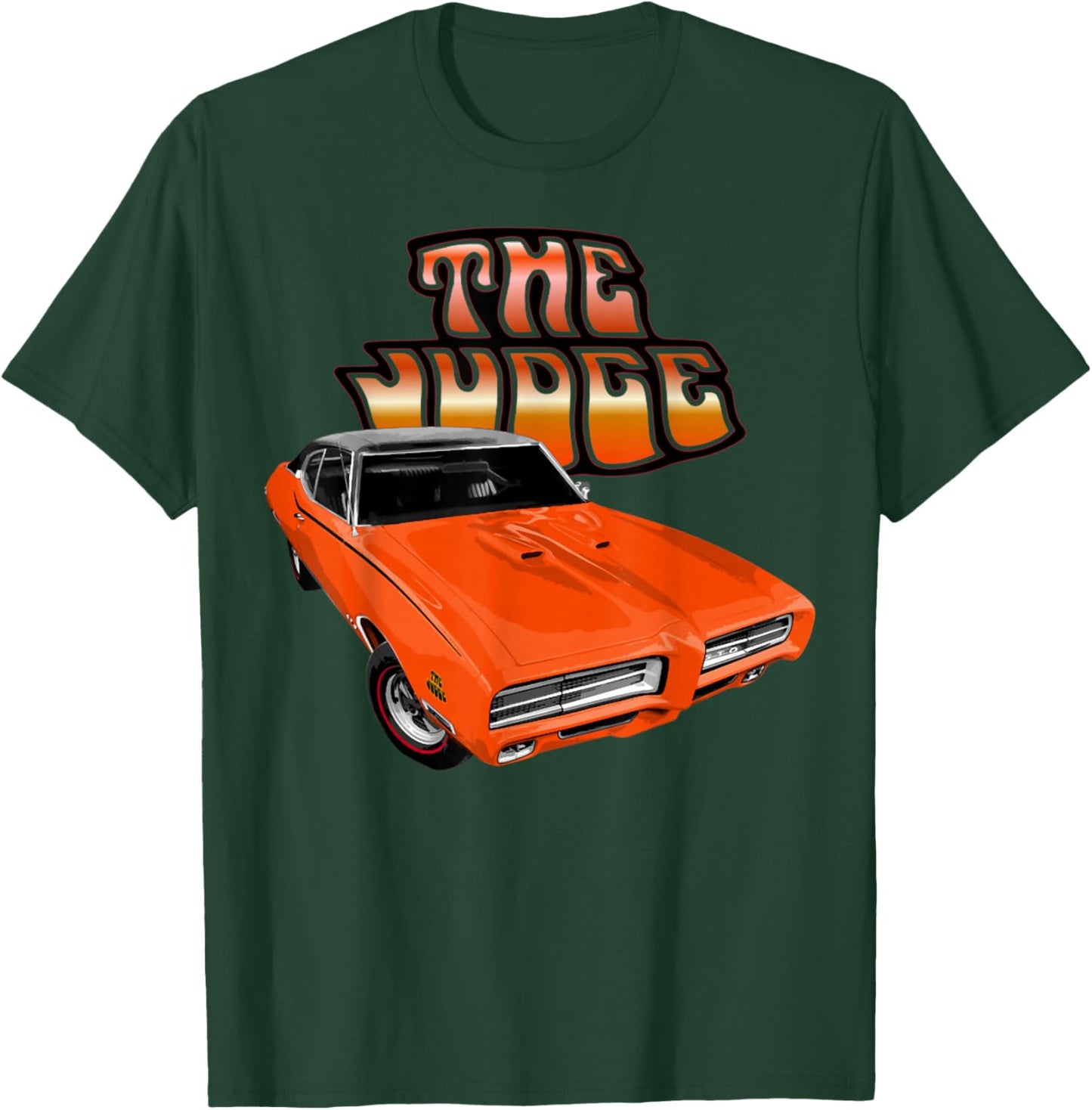 I'm not old I'm a classic GTO 69 GTO Judge Orange , Small, Black T-Shirt - T-Shirt | Forest