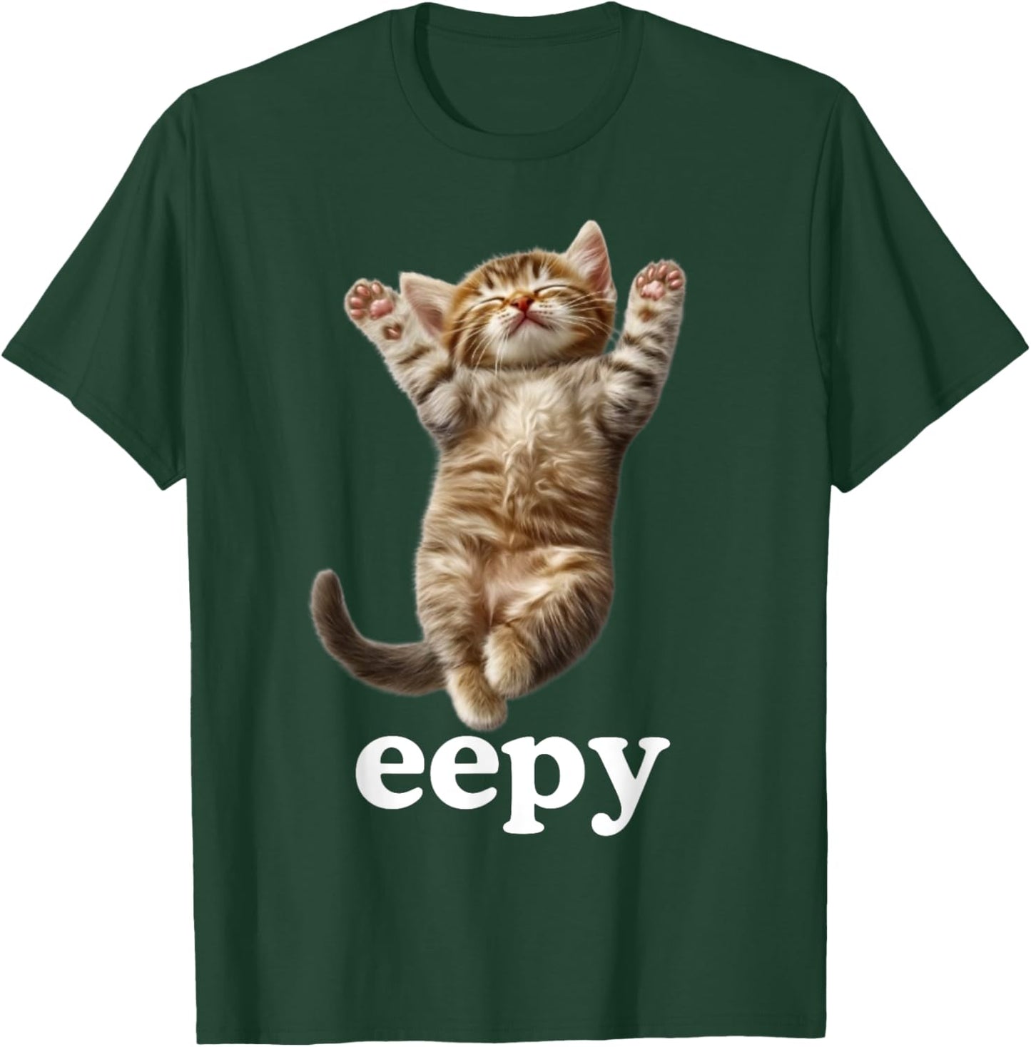 Adult Cat Meme , Black, Small, Short Sleeve T-Shirt - T-Shirt | Forest