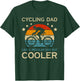 Cycling Dad Radfahrer Papa Vatertag Fahrrad Fahrradfahrer T-Shirt - T-Shirt | Forest