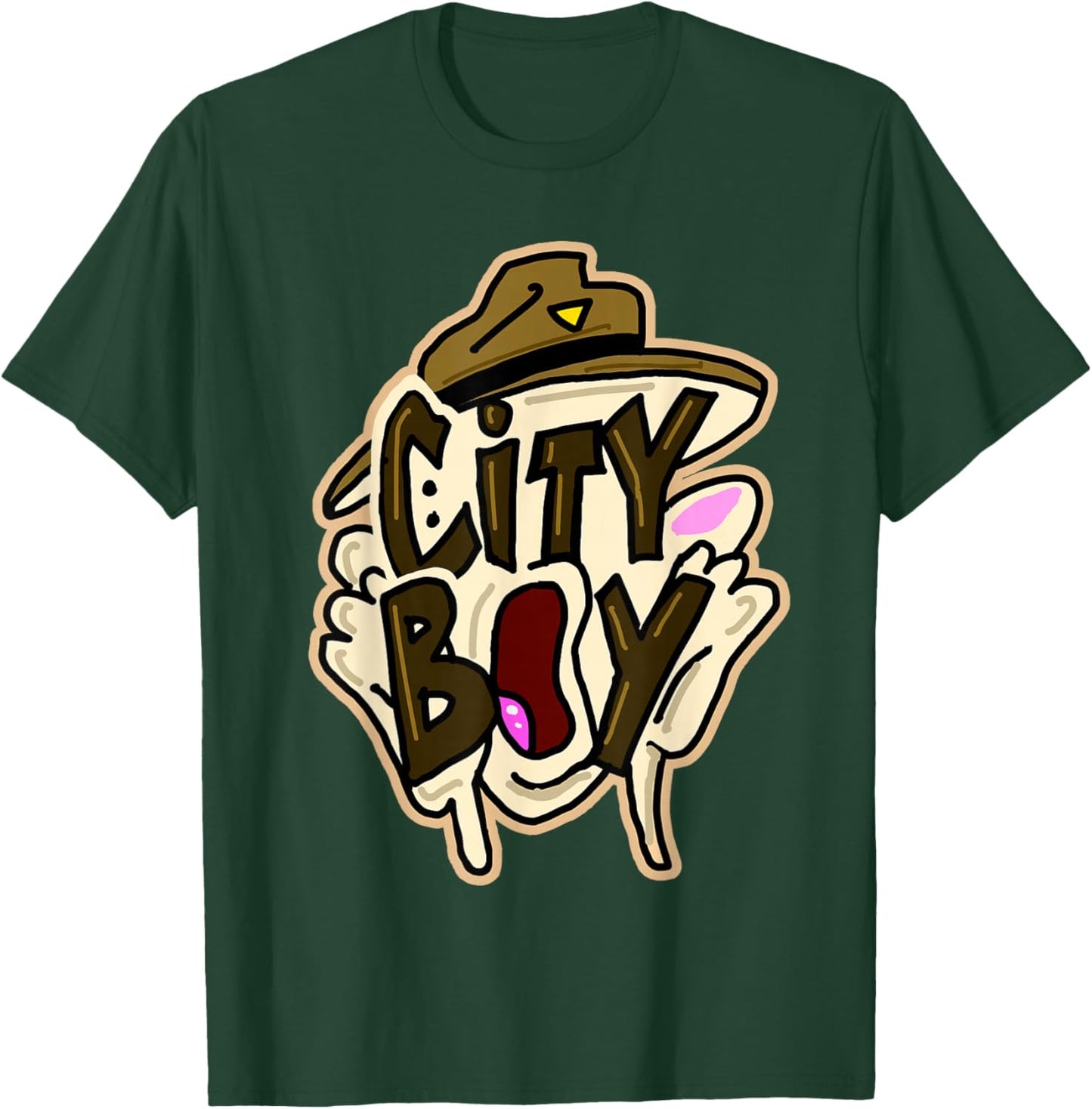 City Boy Meme T-Shirt - T-Shirt | Forest