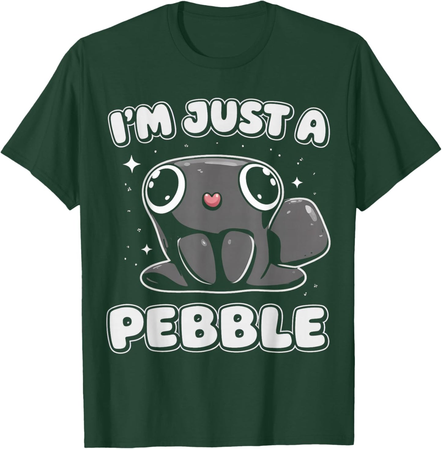 Geology I'm Just A Pebble Funny Stone Collector T-Shirt - T-Shirt | Forest