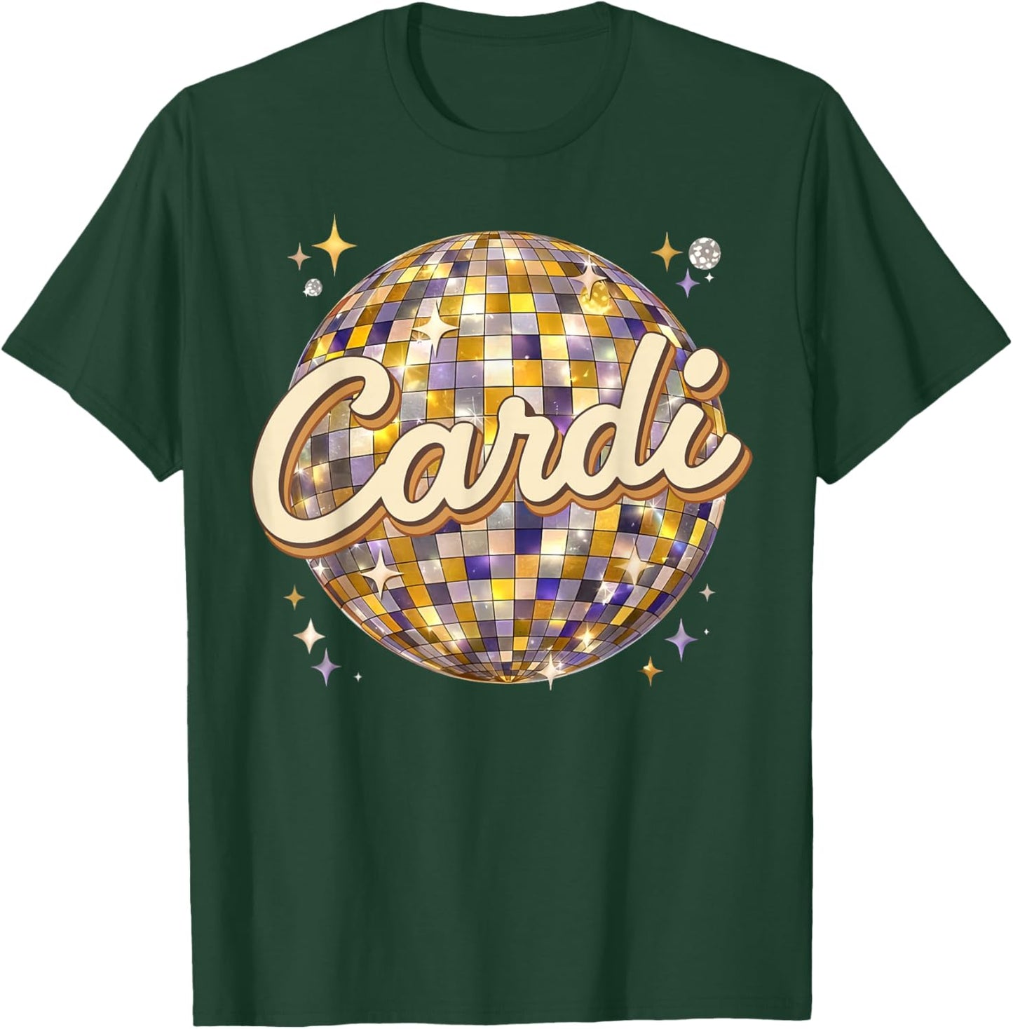 Cardi Vintage T-Shirt - T-Shirt | Forest