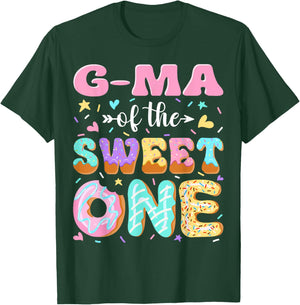 G-Ma of The Sweet One First Birthday Matching Family T-Shirt - T-Shirt | Forest