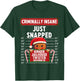 Criminally Insane Ginger Jailhouse Christmas Gingerbread T-Shirt - T-Shirt | Forest