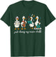 Silly Goose Musician Cute Band Music Teacher Choir Chorister T-Shirt - T-Shirt | Forest