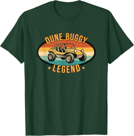 Car Dune Buggy Legend Retro Beach Dune Buggy T-Shirt - T-Shirt | Forest