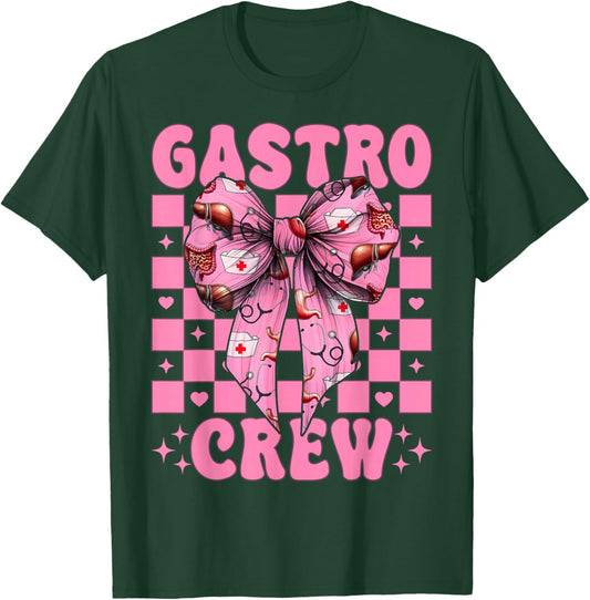 Gastro Crew Gastroenterology Nurse Endoscopy Nurse GI Nurse T-Shirt - T-Shirt | Forest