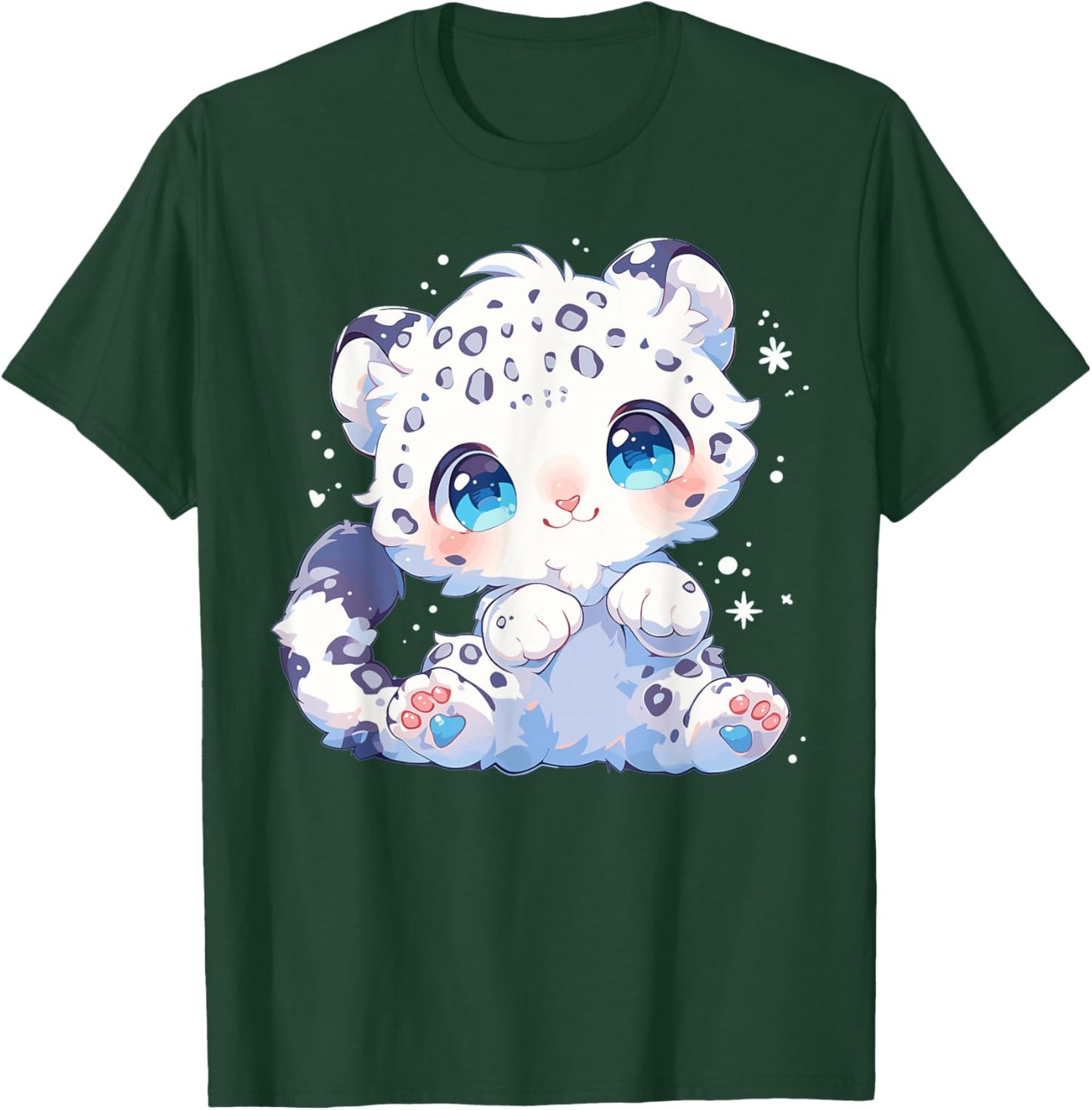 Snow Leopards Lovers Snow Leopard T-Shirt - T-Shirt | Forest