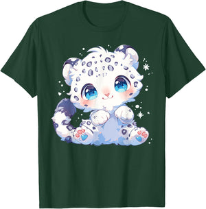 Snow Leopards Lovers Snow Leopard T-Shirt - T-Shirt | Forest