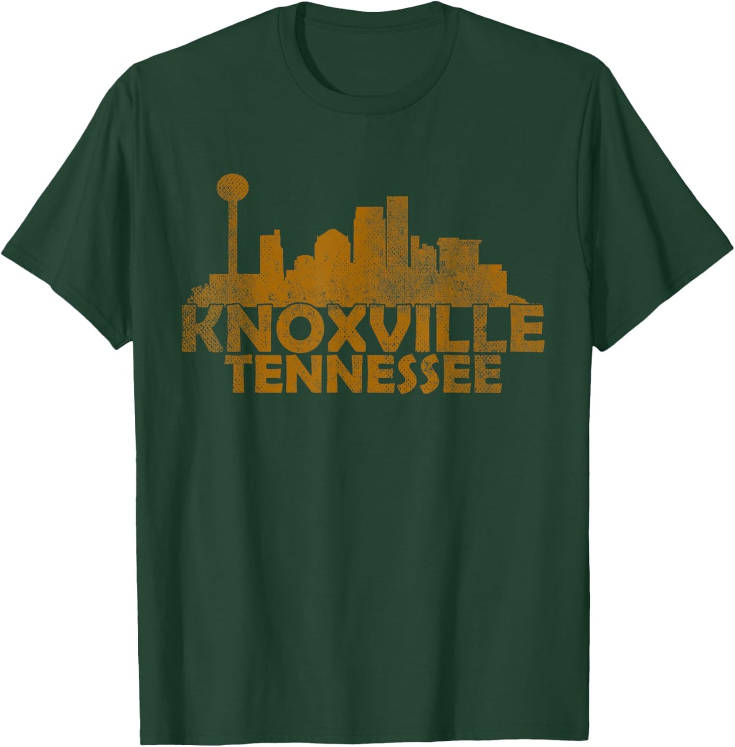 Knoxville Tennessee TN | Skyline T-Shirt - T-Shirt | Forest