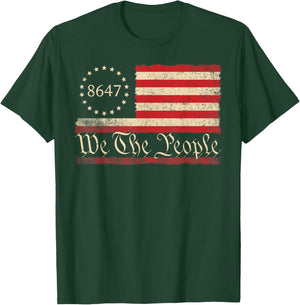 86 47 8647 Shirt Retro Vintage 8647 Funny Meme Lovers T-Shirt - T-Shirt | Forest