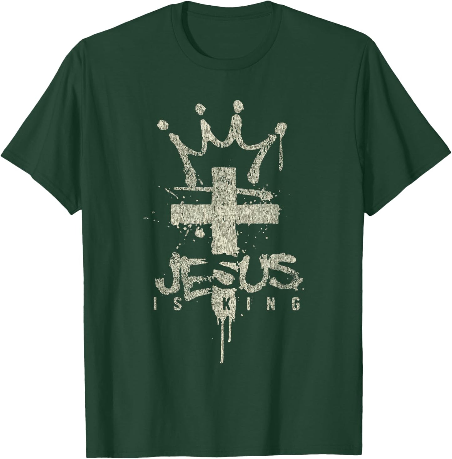 Vintage Retro Style Believers God Lovers Faith Christian T-Shirt - T-Shirt | Forest