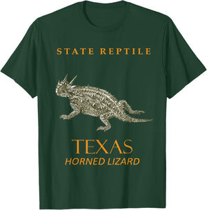 Texas Territory Horned Lizard T-Shirt - T-Shirt | Forest