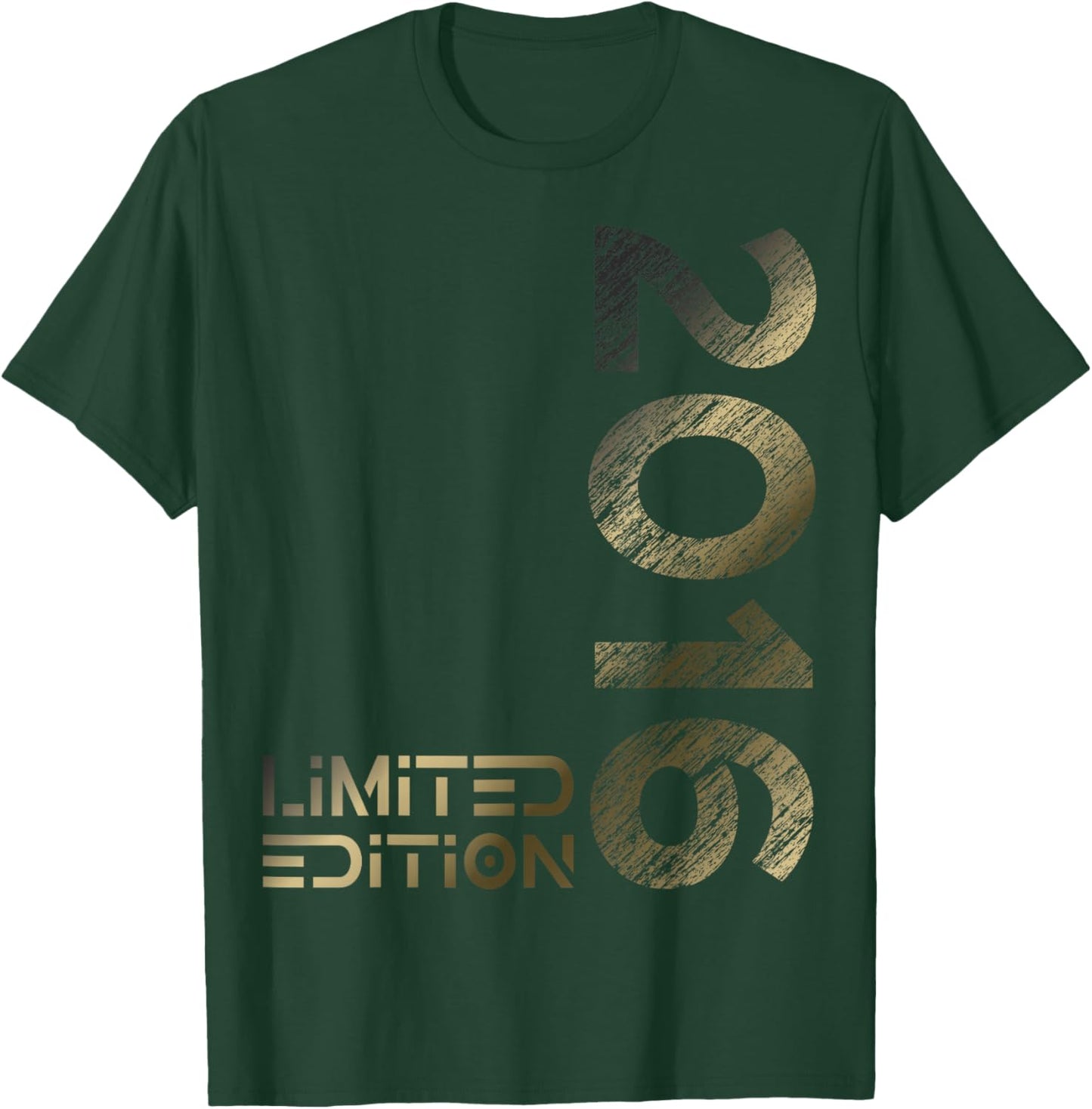 Limited Edition Vintage 2016 Boy Girl 10th Birthday T-Shirt - T-Shirt | Forest