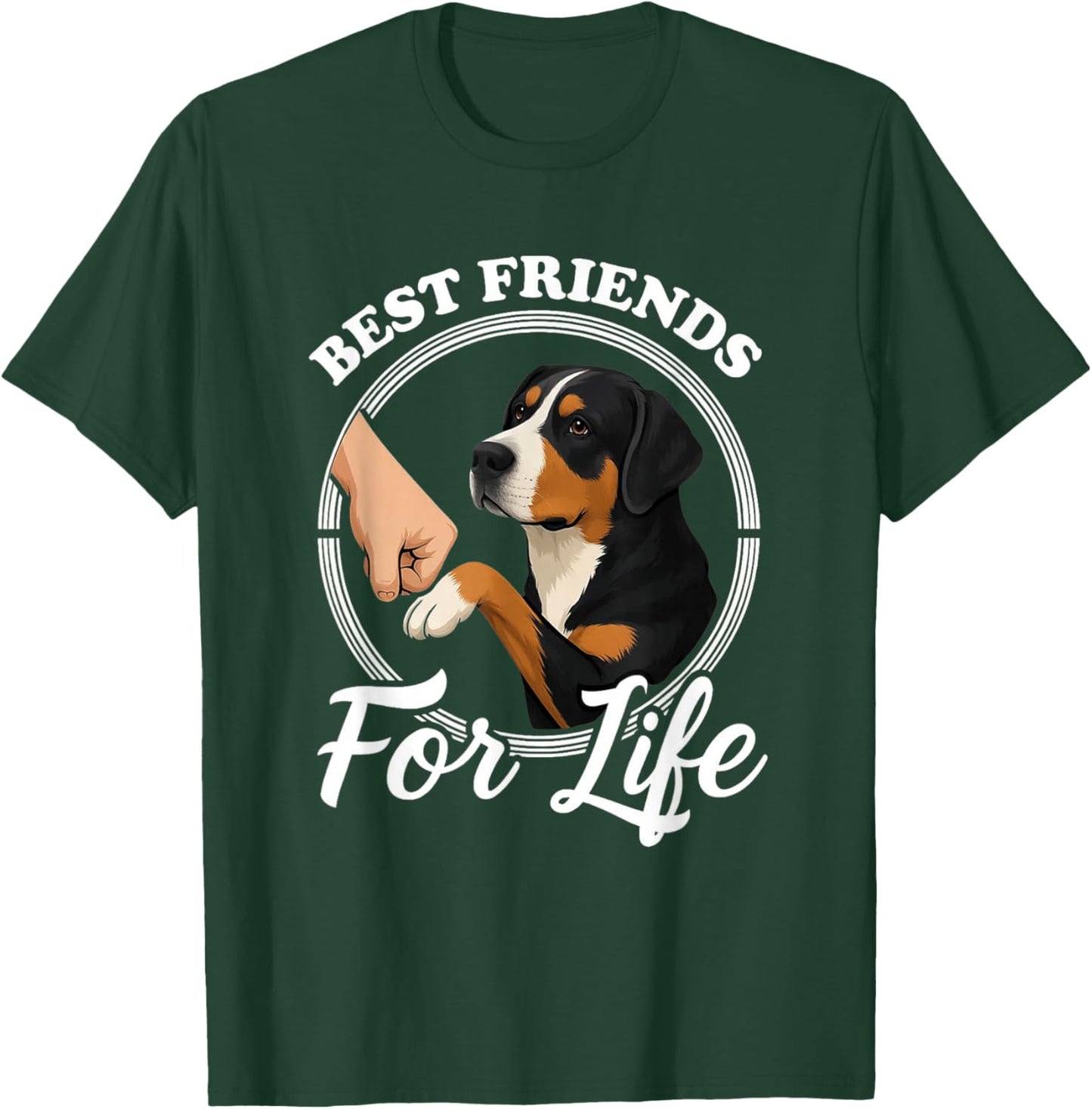 Großer Schweizer Sennenhund Liebhaber Design Schweizer Sennenhund T-Shirt - T-Shirt | Forest