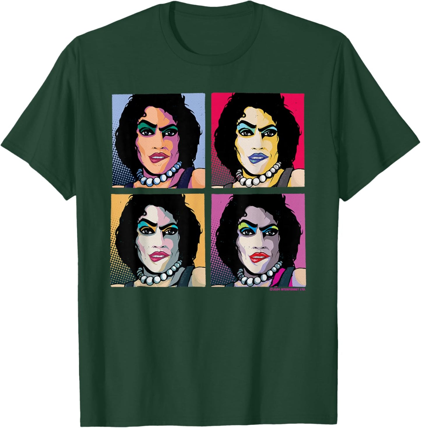 Rocky Horror Show Doctor Frank N Furter Pop Art T-Shirt - T-Shirt | Forest