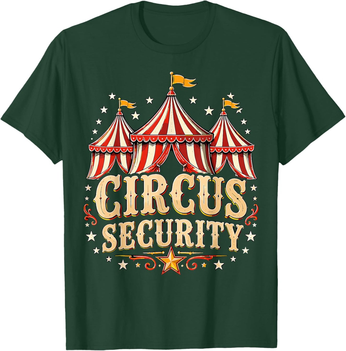 Circus Security Circus Staff T-Shirt - T-Shirt | Forest