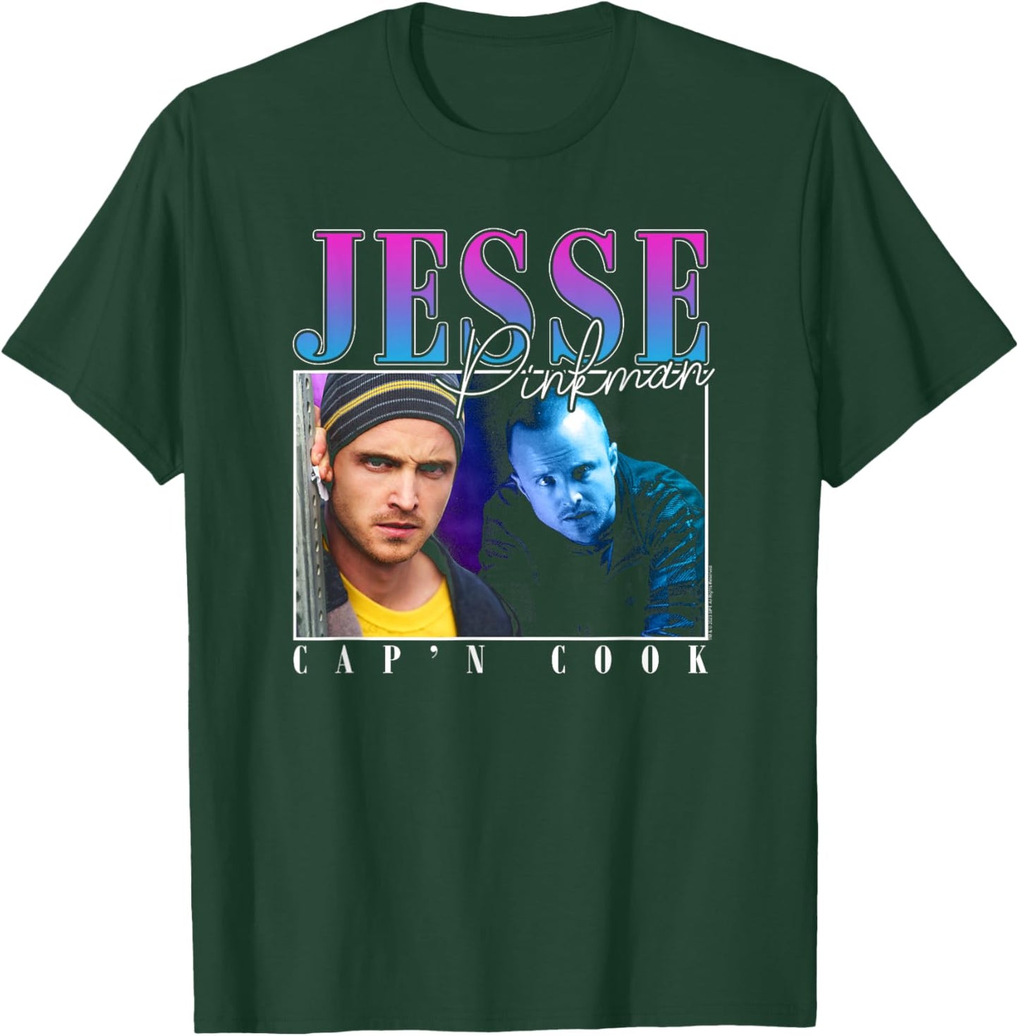 Breaking Bad Jesse Cap'n Cook 90's Throwback TV Show T-Shirt - T-Shirt | Forest