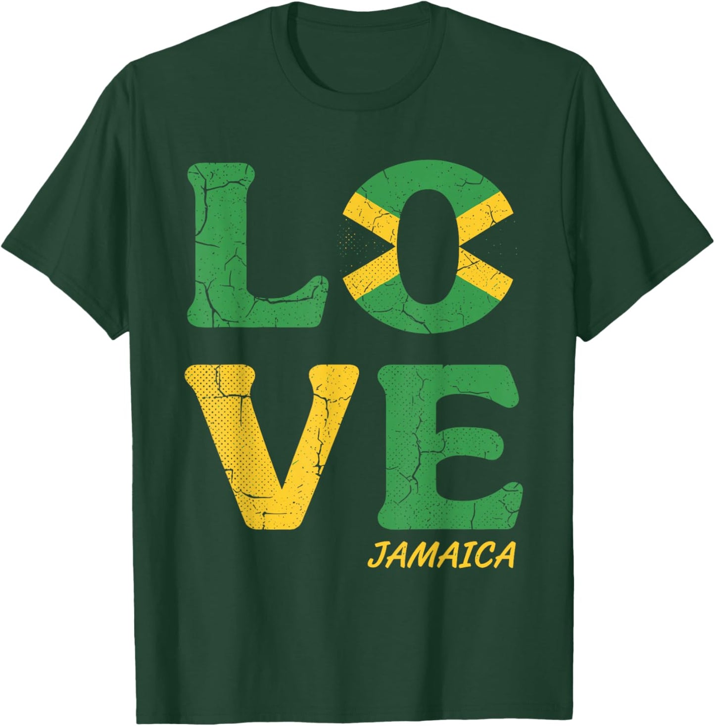 Jamaica Jamaican Women Men Travel Jamaica Souvenir T-Shirt - T-Shirt | Forest