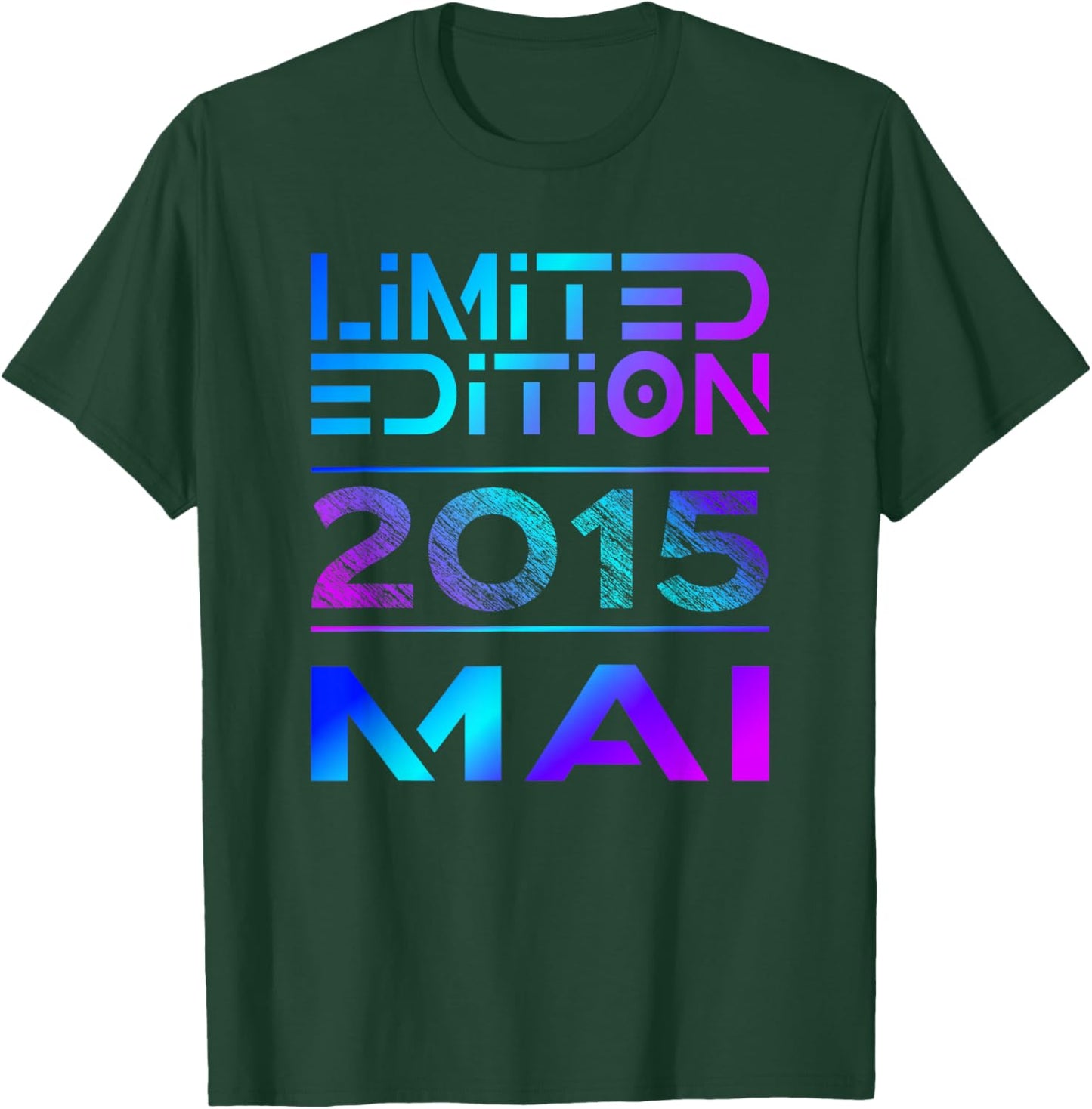 Limited Edition Mai 2015 Junge Mädchen 11. Geburtstag T-Shirt - T-Shirt | Forest