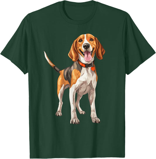 American Foxhound Owner Dog Enthusiast American Foxhound T-Shirt - T-Shirt | Forest