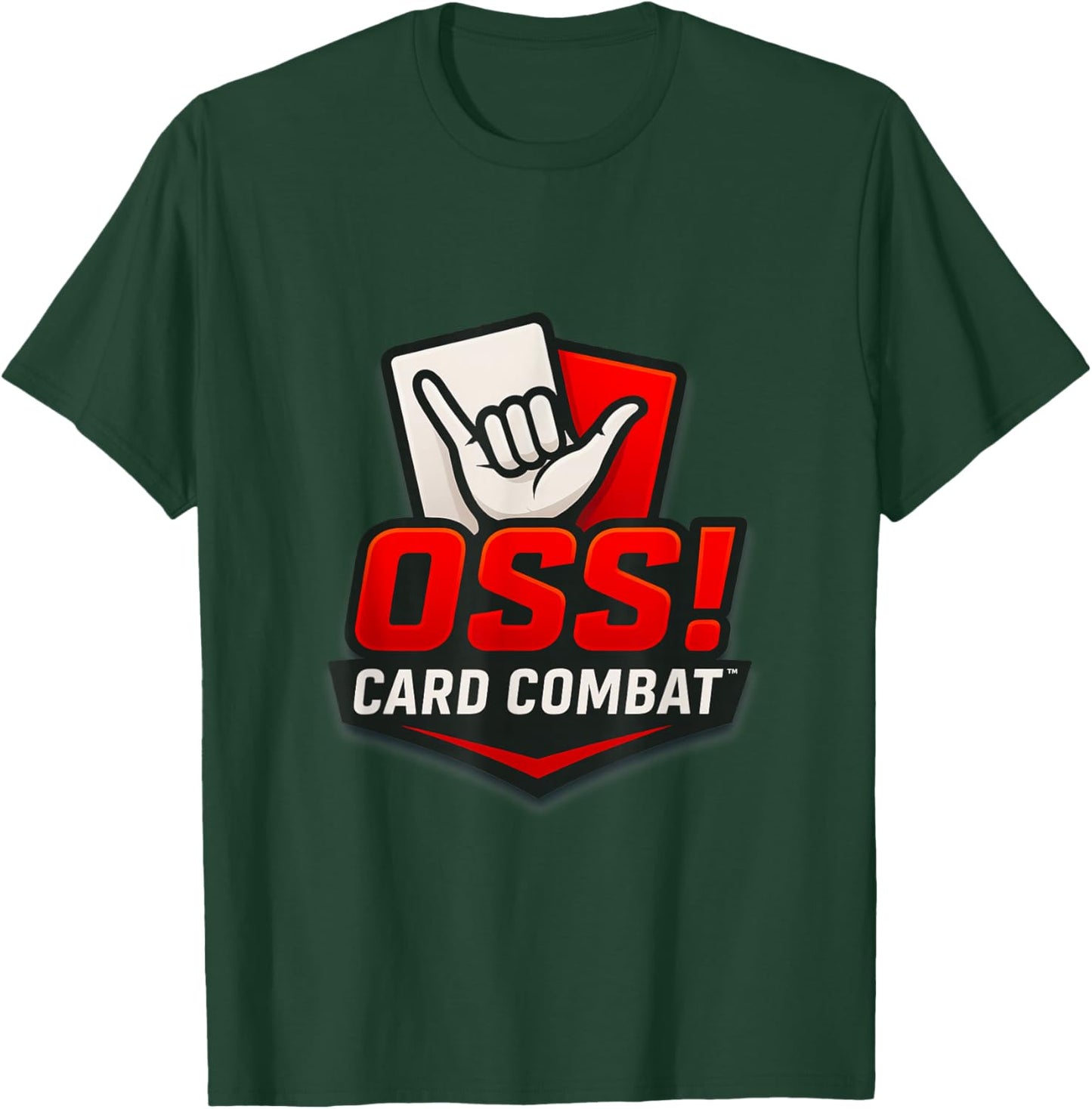 Brazilian Jiu-Jitsu Strategy Card Game Fan T-Shirt - T-Shirt | Forest