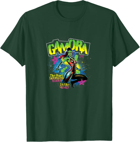 Guardians Of The Galaxy - Gamora Punk T-Shirt - T-Shirt | Forest