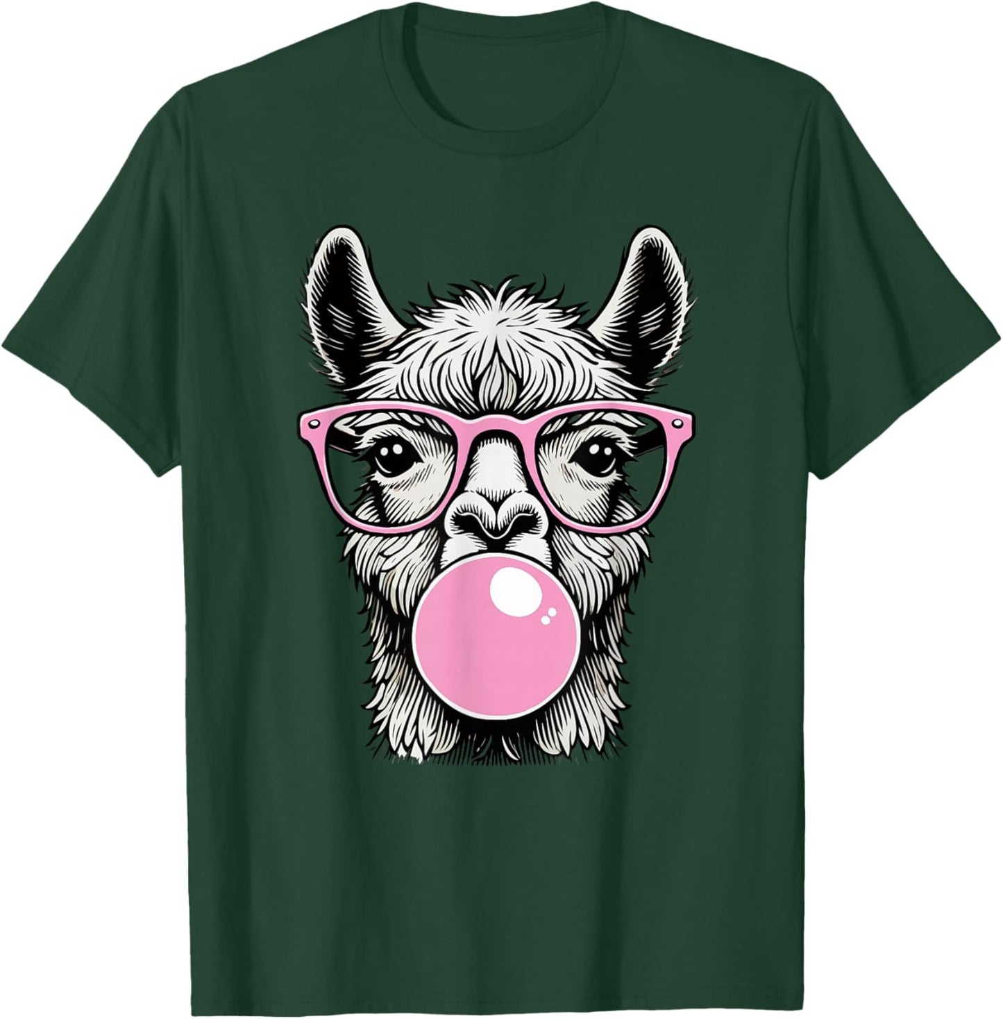 Cute Llama Shirt Funny Llama Lovers T-Shirt - T-Shirt | Forest