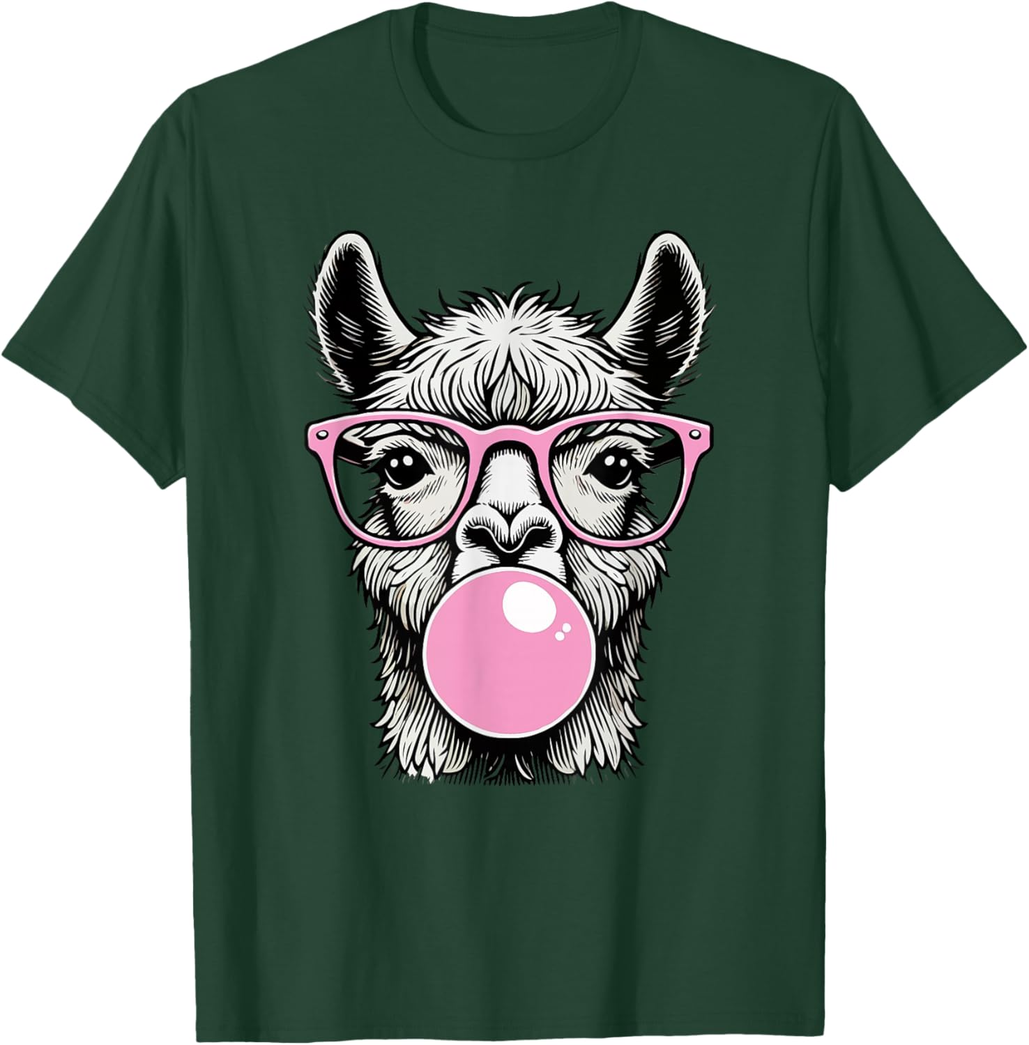 Cute Llama Shirt Funny Llama Lovers T-Shirt - T-Shirt | Forest