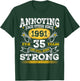 Annoying Each Other Since 1991 Couple Married Anniversary T-Shirt - T-Shirt | Forest
