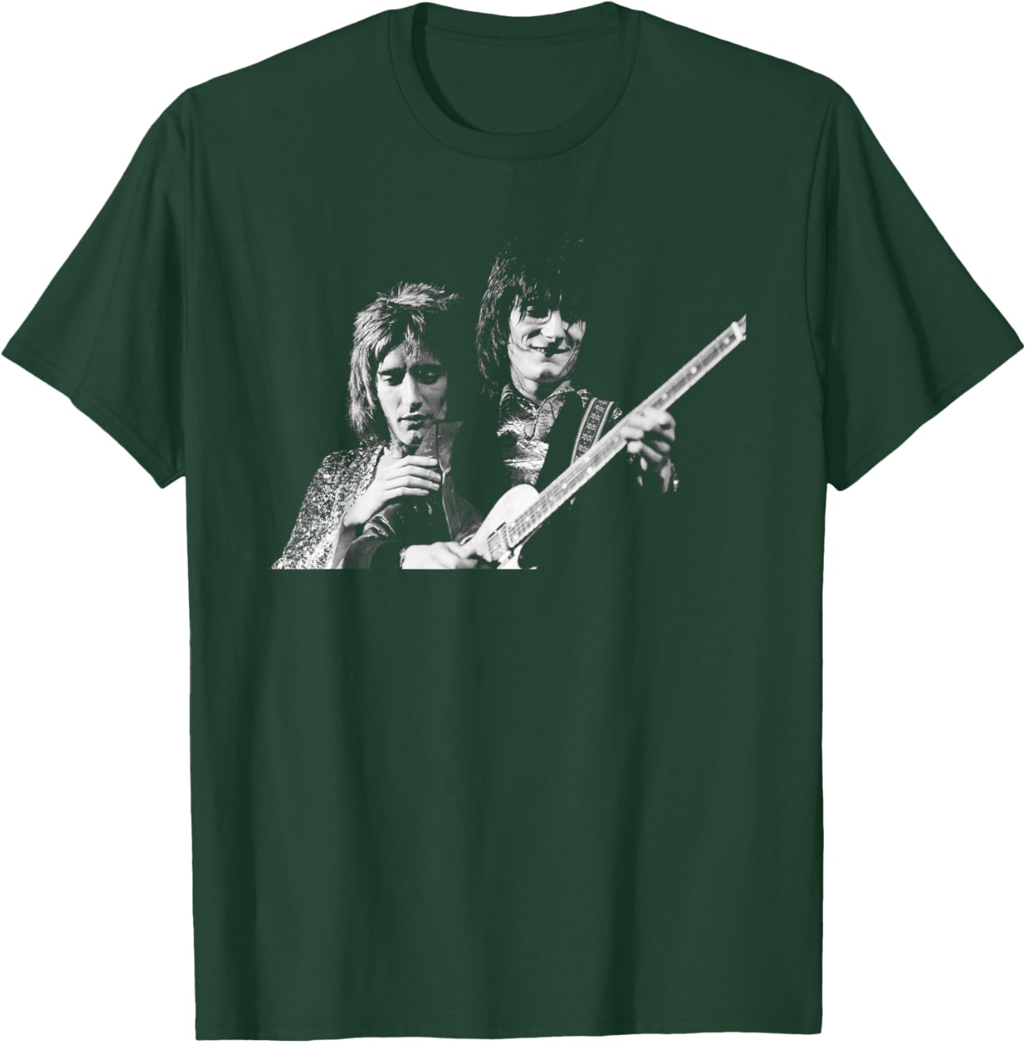 The Faces Rod Stewart & Ronnie Wood at Reading Festival 1972 T-Shirt - T-Shirt | Forest